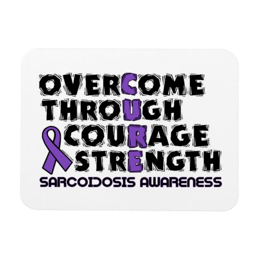 Magnet Flexible CURE...Sarcoidose (Horizontal)