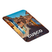 Magnet Flexible Cusco Pérou Voyage (Côté Droit)