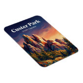 Magnet Flexible Custer State Park Dakota du Sud (Côté Droit)