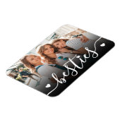 Magnet Flexible Custom Best Friends Photo (Côté Gauche)