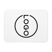 Magnet Flexible Custom Business Logo (Horizontal)