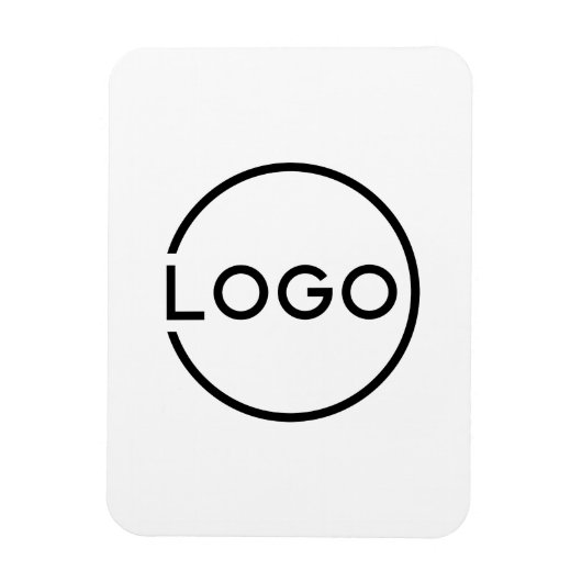 Magnet Flexible Custom Business Logo (Vertical)