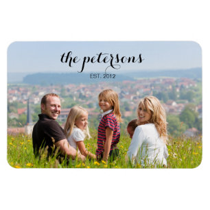 Magnet Flexible Custom Cute Beautiful Smiling Family Photo College