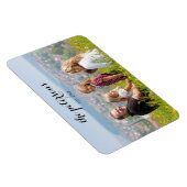 Magnet Flexible Custom Cute Beautiful Smiling Family Photo College (Côté Droit)