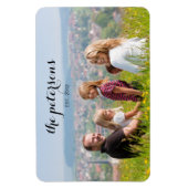 Magnet Flexible Custom Cute Beautiful Smiling Family Photo College (Vertical)