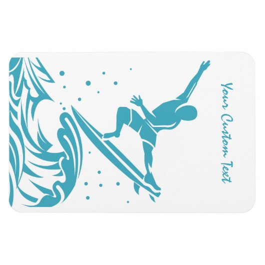 Magnet Flexible Custom Text (Horizontal)