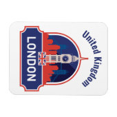 Magnet Flexible Custom Text London (Horizontal)