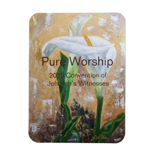 Magnet Flexible Customize 2025 JW Convention  (Vertical)