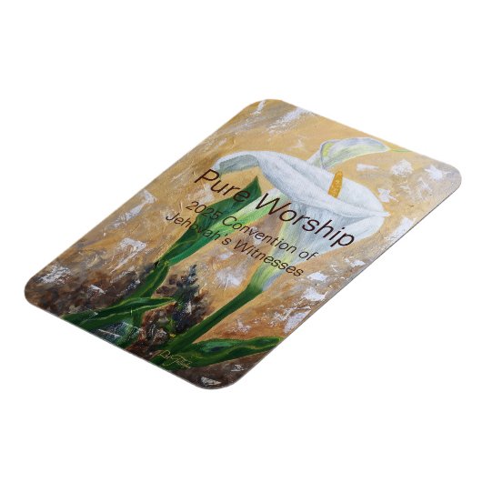 Magnet Flexible Customize 2025 JW Convention (Côté Gauche)