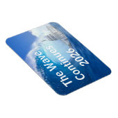 Magnet Flexible Customize Blue Wave Election 2026 (Côté Droit)