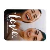 Magnet Flexible Cute Best Friends Love Photo Keepsaké (Horizontal)