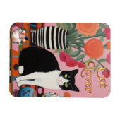 Magnet Flexible Cute chat et aimant souris (Horizontal)