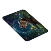 Magnet Flexible Cute Chipmunk sur Champignons dans le Jardin Magiq (Côté Droit)