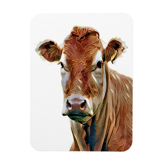 MAGNET FLEXIBLE CUTE COW (Vertical)