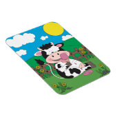 Magnet Flexible Cute Cow Cartoon (Côté Droit)