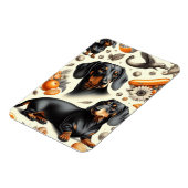 Magnet Flexible Cute Dachshund Motif (Côté Gauche)