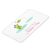 Magnet Flexible Cute Frog Hoppy Bonne fête des mères (Côté Gauche)