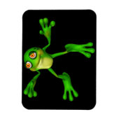 Magnet Flexible Cute Froggy verte (Vertical)
