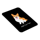 Magnet Flexible Cute galloise Pembroke Corgi Puppy (Côté Droit)