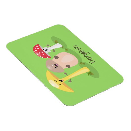 Magnet Flexible Cute kawaii champignon champignon toadstool (Côté Droit)
