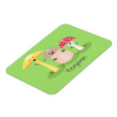 Magnet Flexible Cute kawaii champignon champignon toadstool (Côté Gauche)