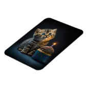 Magnet Flexible Cute Kitten Souhaitant un joyeux anniversaire (Côté Gauche)