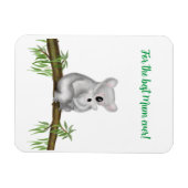 Magnet Flexible Cute koala et bébé Best Mum Ever aimant (Horizontal)