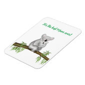 Magnet Flexible Cute koala et bébé Best Mum Ever aimant (Côté Gauche)