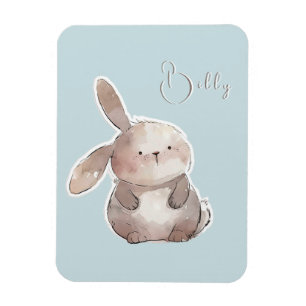 Magnet Flexible Cute lapin 2, personnalisé