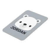 Magnet Flexible Cute Little Polar Bear (Côté Gauche)