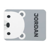Magnet Flexible Cute Little Polar Bear (Horizontal)
