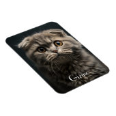Magnet Flexible Cute Moderne Réfrigérateur Chat Pet Photo (Côté Droit)
