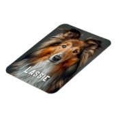 Magnet Flexible Cute Moderne Réfrigérateur Chien Animaux de Compag (Côté Gauche)