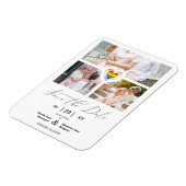 Magnet Flexible Cute Pride Rainbow Heart Lesbian Gay 3 Photos (Côté Gauche)