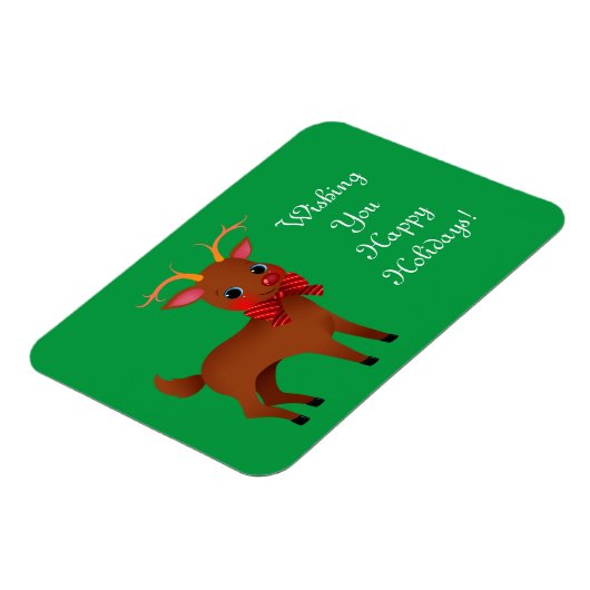 Magnet Flexible Cute Reindeer (Côté Gauche)