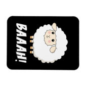 Magnet Flexible Cute Sheep Baah (Horizontal)