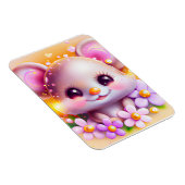 Magnet Flexible Cute souris rose Kawaii (Côté Droit)