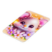 Magnet Flexible Cute souris rose Kawaii (Côté Gauche)