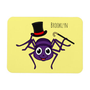 Magnet Flexible Cute Spider dans le top a un dessin animé