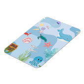 Magnet Flexible Cute Under the Sea Friends (Côté Gauche)