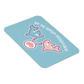 Magnet Flexible Cute Whales (Côté Droit)