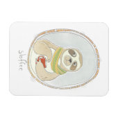 Magnet Flexible Cutie caféinée | Emplacement (Horizontal)