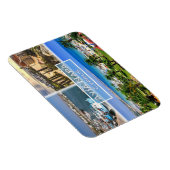 Magnet Flexible CY Chypre - Ayia Napa - Port - Nelia Beach - (Côté Droit)