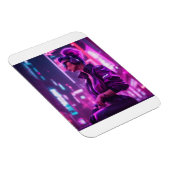 Magnet Flexible Cyber fille (Côté Droit)