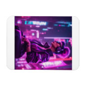 Magnet Flexible Cyber fille (Horizontal)