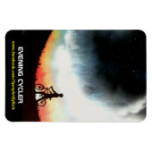 Magnet Flexible Cycleur du soir (Horizontal)