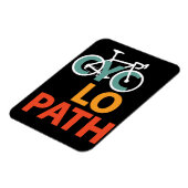 Magnet Flexible Cyclopath Bicycle Drôle Cyclisme (Côté Gauche)