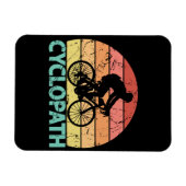 Magnet Flexible Cyclopath drôle Cyclisme (Horizontal)