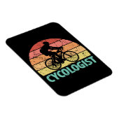 Magnet Flexible Cycologiste Funny Cycling (Côté Droit)