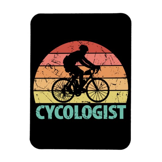 Magnet Flexible Cycologiste Funny Cycling (Vertical)